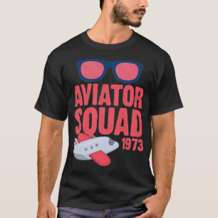 Aviator Squad Sunglazen 1973 dieren - T-shirt