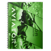 Aviator-Vliegtuigen Notitieboek (Voorkant)