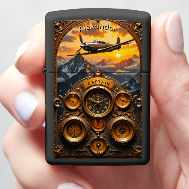 Aviator's Bronze Time Commander Gift (In Hand)