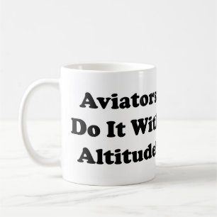 Aviators doen het met hoogte koffiemok