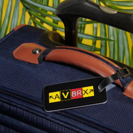 Aviatrix - AV8RX - Bagagelabel