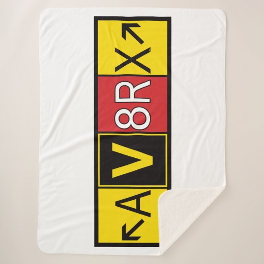Aviatrix - AV8RX - Sherpa Deken (Voorkant)