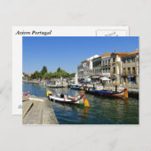 Aviero Portugal Briefkaart (Voorkant / Achterkant)