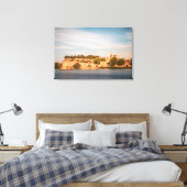 Avignon Bridge Frankrijk Canvas Afdruk (Insitu (Slaapkamer))