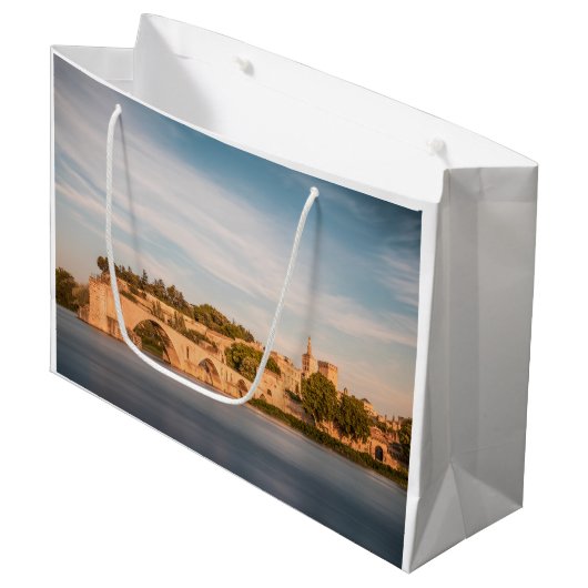 Avignon Bridge Frankrijk Groot Cadeauzakje (Voorkant Gekanteld)