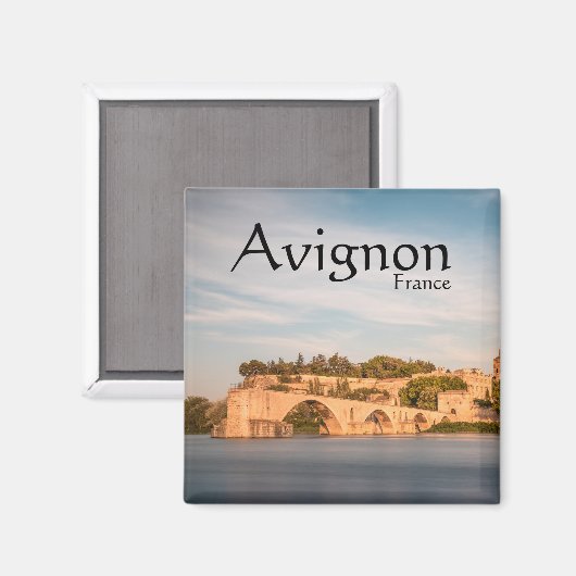 Avignon Bridge Frankrijk Magneet (Voorkant / Achterkant)