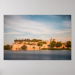 Avignon Bridge Frankrijk Poster