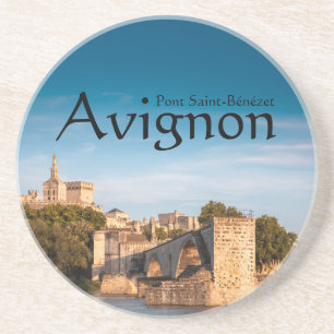 Avignon Bridge Souvenir Zandsteen Onderzetter