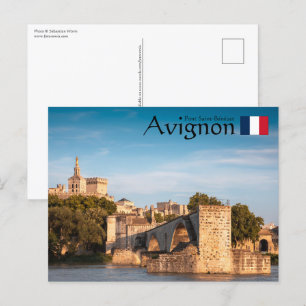 Avignon France Briefkaart
