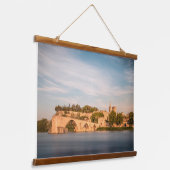 Avignon France Hangend Wandkleed (Gebogen)