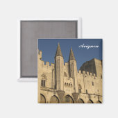 Avignon Palace van de paus Magnet Magneet (Voorkant / Achterkant)
