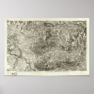 Avignon, Sinaasappel Poster