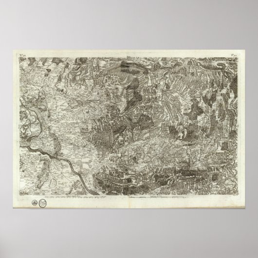 Avignon, Sinaasappel Poster (Voorkant)