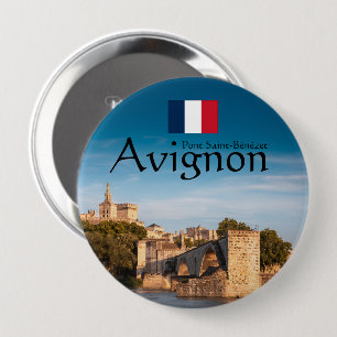 Avignon Souvenir Ronde Button 4,0 Cm