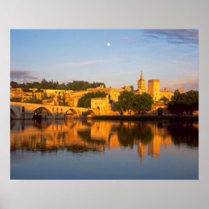 Avignon, Vaucluse, Provence, Frankrijk, Rhone Poster