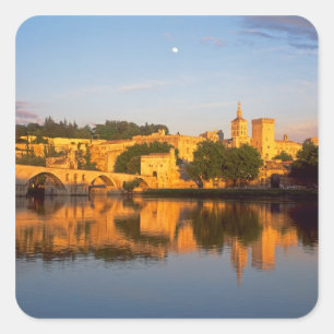 Avignon, Vaucluse, Provence, Frankrijk, Rhone Vierkante Sticker
