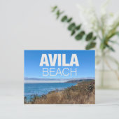 Avila Beach California Overlook Photography Briefkaart (Staand voorkant)