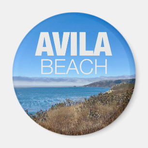 Avila Beach Californië Overzicht Fotografie Magneet