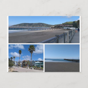 Avila Beach Collage briefkaart