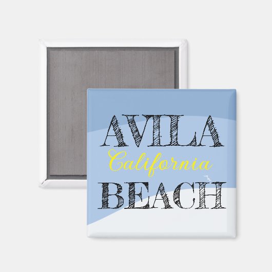 Avila Beach Magnet (Recto/Verso)