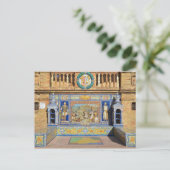 Avila, Plaza de Espana, Séville Carte postale (Debout devant)