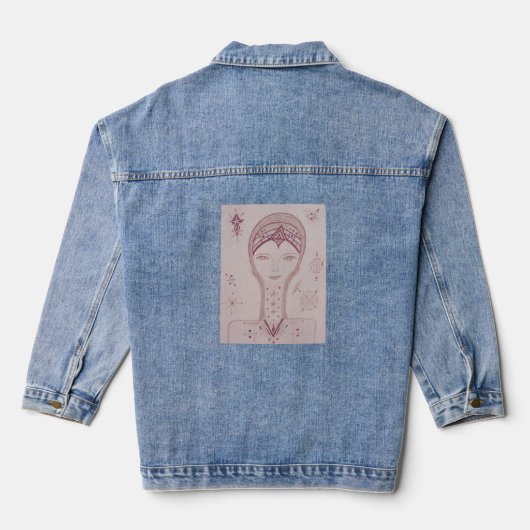 Avina Denim Jacket (Achterkant)