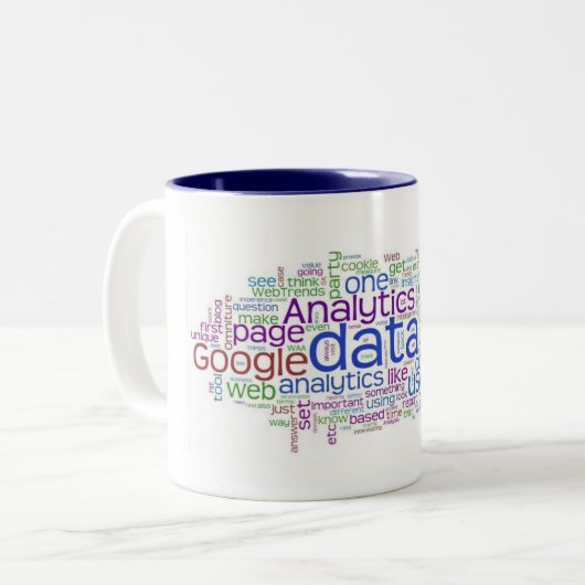 Avinash Label Cloud Mok (Voorkant links)