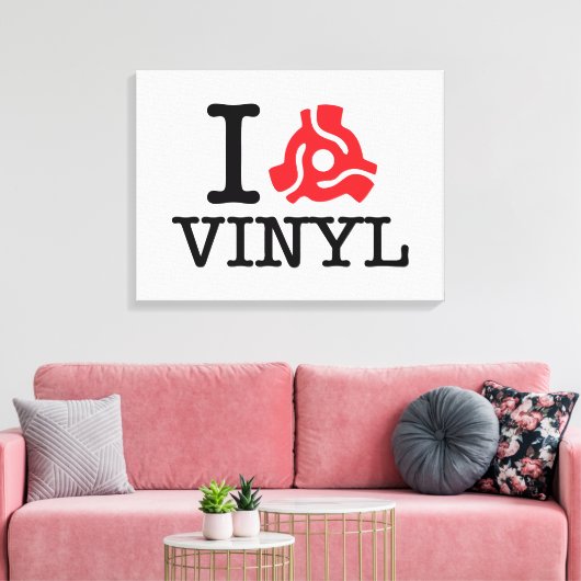 Avinyl adapter I 45 Canvas Afdruk (Insitu (Woonkamer))