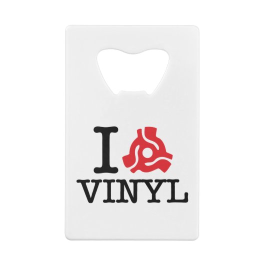 Avinyl adapter I 45 Kredietkaart Flessenopener (Achterkant)