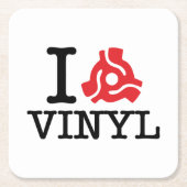 Avinyl adapter I 45 Vierkante Kartonnen Onderzetter (Voorkant)