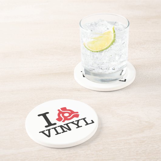 Avinyl adapter I 45 Zandsteen Onderzetter (Zijkant)