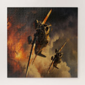 Avion-4-chipset Legpuzzel (Horizontaal)