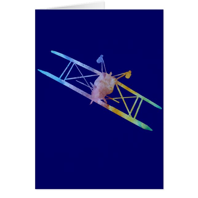 avion à l'envers Couleur-lavé de cascade (Devant)