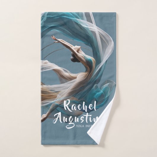 Avion Air Yoga Instructeur Pilates Fitness (Serviette à main)