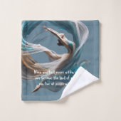 Avion Air Yoga Instructeur Pilates Fitness (Gant de toilette)