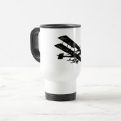 Avion Avion Volant Machine Voyage Mug (Devant gauche)