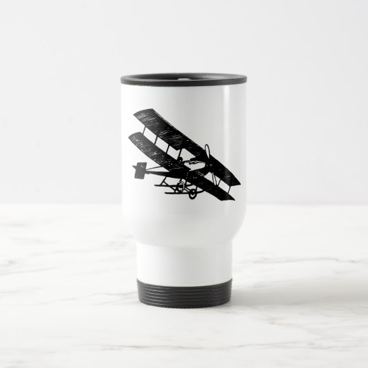 Avion Avion Volant Machine Voyage Mug (Centre)