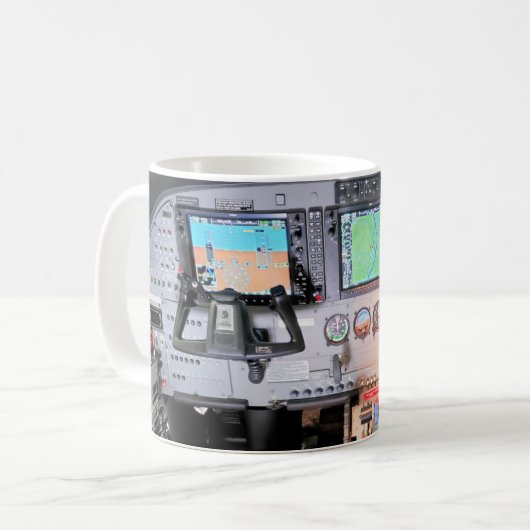 Avion Cessna Caravan Instrument Panel Mug (Devant gauche)