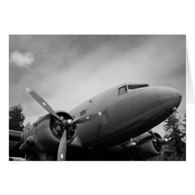 Avion de 2ÈME GUERRE MONDIALE (Devant horizontal)