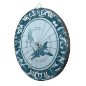 Avion de combat et Cible de flechettes Camo (Devant droit)