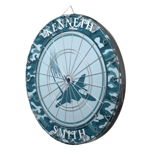 Avion de combat et Cible de flechettes Camo (Devant droit)