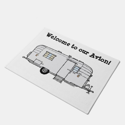 Avion Doormat - Klaar om je te personaliseren! Deurmat (Schuin)