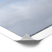 Avion faisant une affiche de boucle acrobatique (Coin)