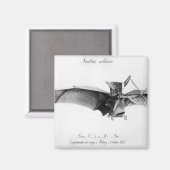Avion III, "The Bat" Magneet (Voorkant / Achterkant)