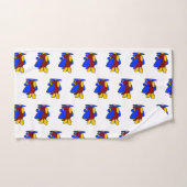 Avion mignon coloré Cartoon Plane pour enfants (Serviette à main)