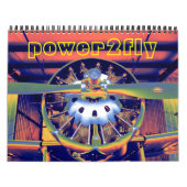 Avion moteur calendrier 15 mois 2012 (Protection)