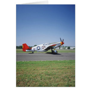 avion P-51 C Tuskegee Red Tail au CAF Air