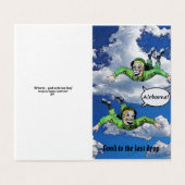 Avion, parachutiste de saut de l'armée, dessin hum (Outside Unfolded)