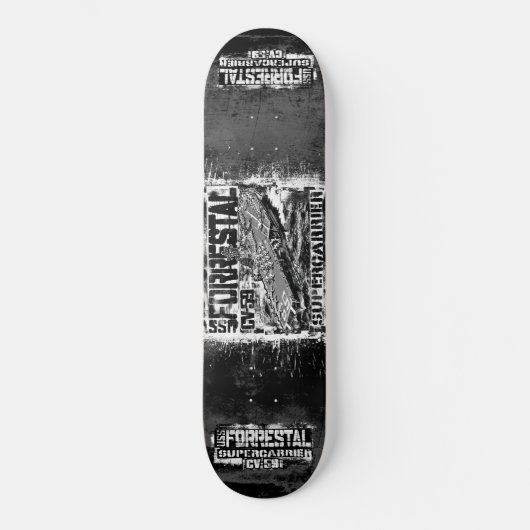 Avion porte-avions Forrestal Skateboard (Recto)