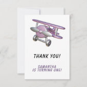 Avion Premier Anniversaire Merci (Devant)